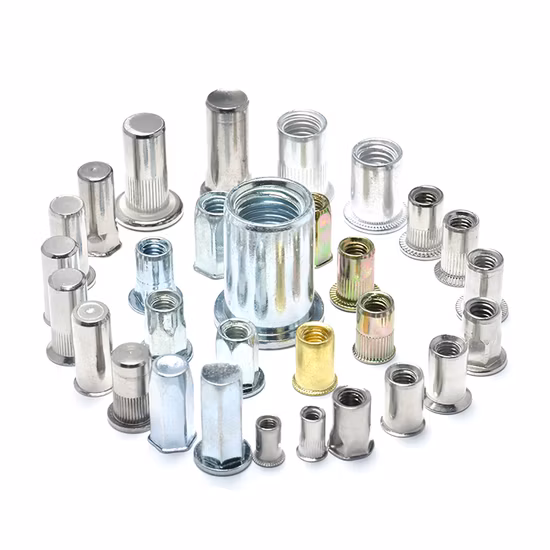 Blindes Ende SS304 SS316 18-8 A2 Metrisch M6 M8 Halbsechskant-Nietmuttern mit reduziertem Kopf und geschlossenem Ende